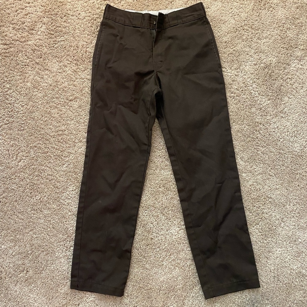 brown dickies work pant